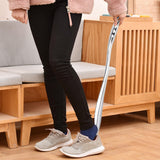 Maxbell Long Shoe Horn Shoe Dressing Aid Shoe Spoon Alloy for Men Trainers Disabled 66cm
