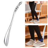 Maxbell Long Shoe Horn Shoe Dressing Aid Shoe Spoon Alloy for Men Trainers Disabled 66cm