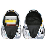 Maxbell Children's Backpack Bookbag Mini Rucksack Bag Schoolbag Preschool for Girl White