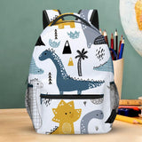 Maxbell Children's Backpack Bookbag Mini Rucksack Bag Schoolbag Preschool for Girl White