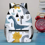 Maxbell Children's Backpack Bookbag Mini Rucksack Bag Schoolbag Preschool for Girl White