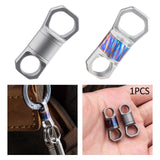 Maxbell Key Chain Men and Women Key Holder Universal Business Car Keychain Connector Sandblasting