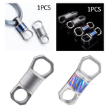 Maxbell Key Chain Men and Women Key Holder Universal Business Car Keychain Connector Sandblasting