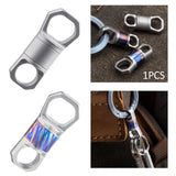 Maxbell Key Chain Men and Women Key Holder Universal Business Car Keychain Connector Sandblasting