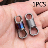 Maxbell Key Chain Men and Women Key Holder Universal Business Car Keychain Connector Sandblasting