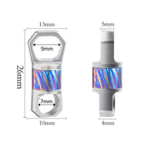 Maxbell Key Chain Men and Women Key Holder Universal Business Car Keychain Connector Titanium Horse