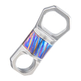 Maxbell Key Chain Men and Women Key Holder Universal Business Car Keychain Connector Titanium Horse