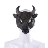 Maxbell Buffalo Mask Animal Mask for Halloween Stage Props Costume Accessories