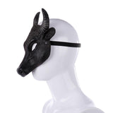 Maxbell Buffalo Mask Animal Mask for Halloween Stage Props Costume Accessories