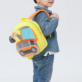 Maxbell Kids Backpack Duffle Rucksack Toddler Book Bag for Baby Mixer Truck