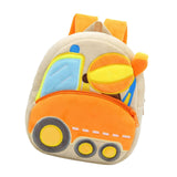 Maxbell Kids Backpack Duffle Rucksack Toddler Book Bag for Baby Mixer Truck