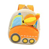 Maxbell Kids Backpack Duffle Rucksack Toddler Book Bag for Baby Mixer Truck