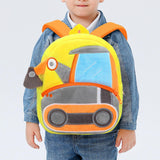 Maxbell Kids Backpack Duffle Rucksack Toddler Book Bag for Baby Excavator