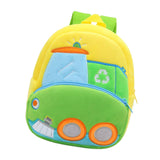 Maxbell Kids Backpack Duffle Rucksack Toddler Book Bag for Baby Sanitation Truck