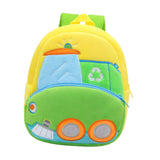 Maxbell Kids Backpack Duffle Rucksack Toddler Book Bag for Baby Sanitation Truck