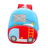 Maxbell Kids Backpack Duffle Rucksack Toddler Book Bag for Baby Ladder Truck