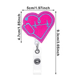 Maxbell 8x Nurse Badge Holder Nursing Badge Reel for Volunteer Teachers Doctor
