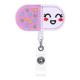 Maxbell 8x Nurse Badge Holder Nursing Badge Reel for Volunteer Teachers Doctor