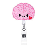 Maxbell 8x Nurse Badge Holder Nursing Badge Reel for Volunteer Teachers Doctor