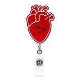 Maxbell 8x Nurse Badge Holder Nursing Badge Reel for Volunteer Teachers Doctor