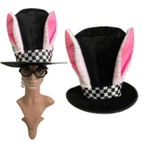 Maxbell Bunny Ear Top Hat Holiday Party Headband Easter Rabbit Costume Accessories