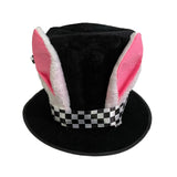 Maxbell Bunny Ear Top Hat Holiday Party Headband Easter Rabbit Costume Accessories