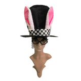 Maxbell Bunny Ear Top Hat Holiday Party Headband Easter Rabbit Costume Accessories