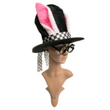 Maxbell Bunny Ear Top Hat Holiday Party Headband Easter Rabbit Costume Accessories