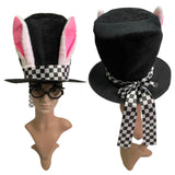 Maxbell Bunny Ear Top Hat Holiday Party Headband Easter Rabbit Costume Accessories