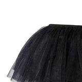 Maxbell Layered Women Tulle Tutu Skirt Supplies Performance Concert Beach Stage Black