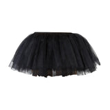Maxbell Layered Women Tulle Tutu Skirt Supplies Performance Concert Beach Stage Black