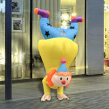 Maxbell Handstand Clown Inflatable Costume Outfit Clothes for Party Festival