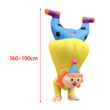 Maxbell Handstand Clown Inflatable Costume Outfit Clothes for Party Festival