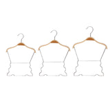 Maxbell Swimwear Hangers Lingerie Display Organizer Storage for Collection Show Height 26cm