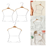 Maxbell Swimwear Hangers Lingerie Display Organizer Storage for Collection Show Height 26cm