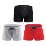 Maxbell Elastic Men Underwear Shorts Briefs for Boys Energetic Underpants L Black