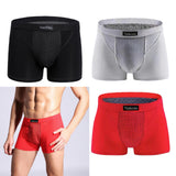 Maxbell Elastic Men Underwear Shorts Briefs for Boys Energetic Underpants L Black