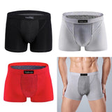 Maxbell Elastic Men Underwear Shorts Briefs for Boys Energetic Underpants L Black
