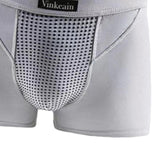 Maxbell Elastic Men Underwear Shorts Briefs for Boys Energetic Underpants XXL Gray
