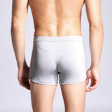Maxbell Elastic Men Underwear Shorts Briefs for Boys Energetic Underpants XXL Gray