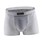 Maxbell Elastic Men Underwear Shorts Briefs for Boys Energetic Underpants XXL Gray