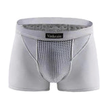 Maxbell Elastic Men Underwear Shorts Briefs for Boys Energetic Underpants XXL Gray