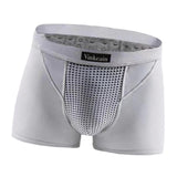 Maxbell Elastic Men Underwear Shorts Briefs for Boys Energetic Underpants XXL Gray