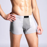 Maxbell Elastic Men Underwear Shorts Briefs for Boys Energetic Underpants XXL Gray