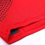 Maxbell Elastic Men Underwear Shorts Briefs for Boys Energetic Underpants L Red