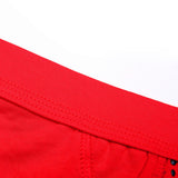 Maxbell Elastic Men Underwear Shorts Briefs for Boys Energetic Underpants XXL Red