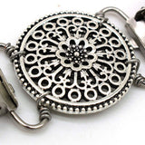 Maxbell Fashion Sweater Clips Cardigan Clips for Clothing Blouse Women Girls wearing Round