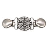 Maxbell Fashion Sweater Clips Cardigan Clips for Clothing Blouse Women Girls wearing Round