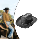 Maxbell Casual Women Cowboy Hat Western Party Hat for Wedding Boys Performance