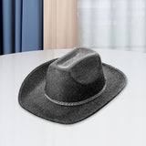 Maxbell Casual Women Cowboy Hat Western Party Hat for Wedding Boys Performance